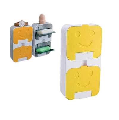 Flip Lid Drain Soap Box